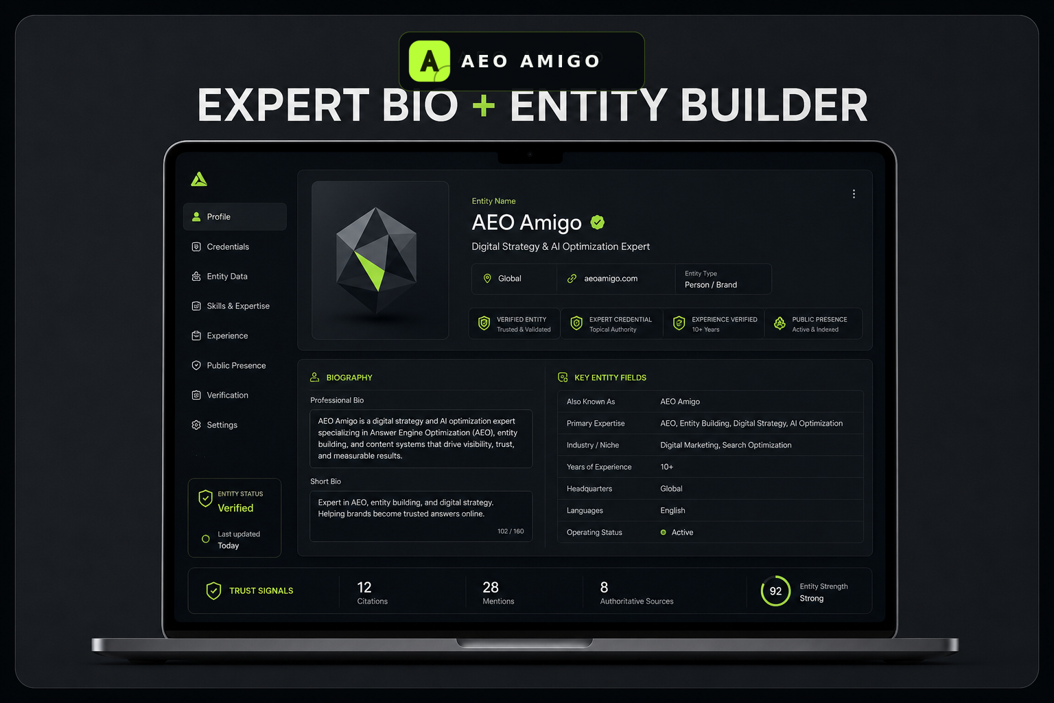 Make your expertise easier to understand product mockup